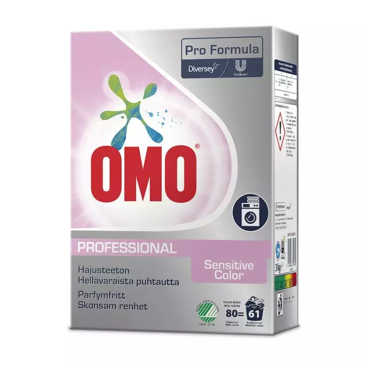 Pyykinpesuaine 3kg OMO Professional - Textile cleaning and maintenance - 163737 - 1
