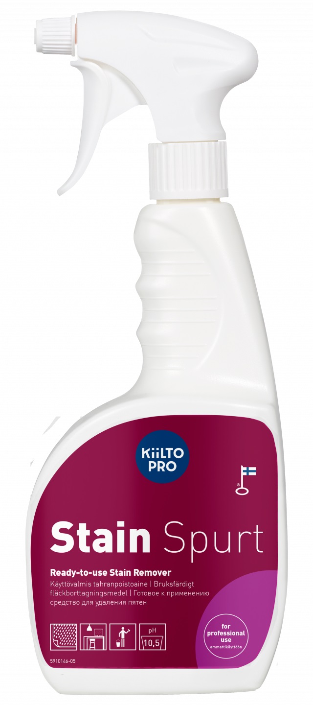 Tahranpoistoaine StainSpurt 750ml KIILTO Kayttovalmis, spray ...