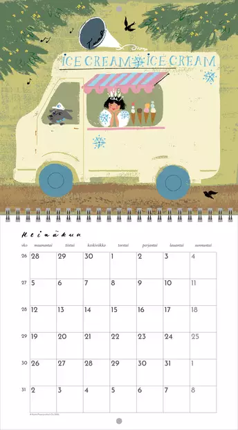 Seinäkalenteri 2027 - Wall calendars - 189448 - 2
