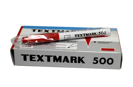 Huopakynä 0,5mm TEXTMARK 500 pyöreä - Felt-tip pens - 112098 - 2