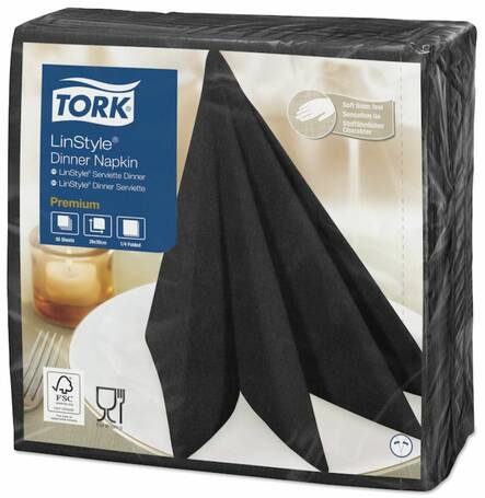 Lautasliina 39x39cm TORK Linstyle Dinner - Servietit ja lautasliinat - 158728 - 1