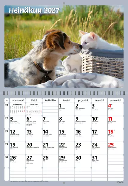 Seinäkalenteri 2027 - Wall calendars - 189458 - 2
