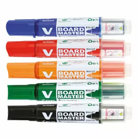 Valkotaulutussi PILOT V BOARD MASTER pyöreä - Valkotaulukynät - 177798 - 1