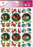 Jättitarra-arkki Metsäneläimet - Stickers and sticker books - 148668 - 1