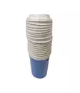 Kahvikuppi 240ml + kannet - Disposable cups and lids - 179938 - 1