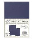 Korttipohja A6 2-osainen Kimalle - Craft supplies - 176078 - 1