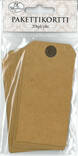 Pakettikortti 5x10cm 20kpl/pkt - Craft supplies - 147208 - 1