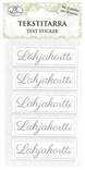 Tekstitarra Lahjakortti - Stickers and sticker books - 169428 - 1