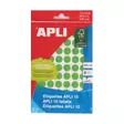 Tarraetiketti 13mm APLI pyöreä - Labels, Printing Cards, and Label Films - 109458 - 1