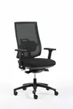 Musta, kangasverhoilu, ilman käsinojia - Office chairs - 185748 - 1