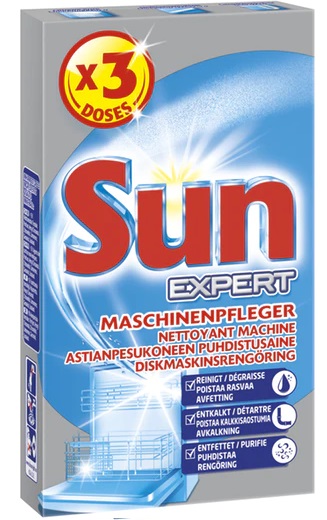 Astianpesukoneen puhdistusaine SUN - Astianpesuaineet ja keittiön puhtaus - 154298 - 1