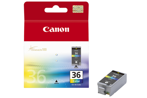 CANON CLI-36 mustesuihku - Canon inkjet cartridges - 119808 - 1