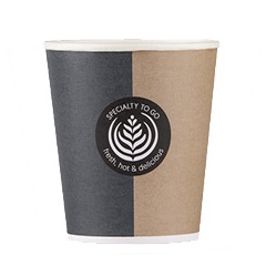 Kahvikuppi 175ml HUHTAMÄKI Coffee to go - Disposable cups and lids - 157688 - 1