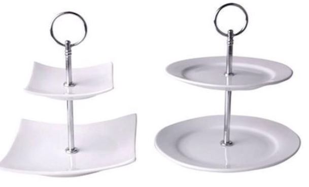 Kakkutarjotin 2-krs lajitelma - Cooking utensils - 145058 - 1