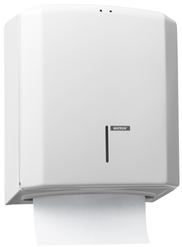 Käsipyyheannostelija KATRIN Metal M - Folded hand towels and dispensers - 159728 - 1