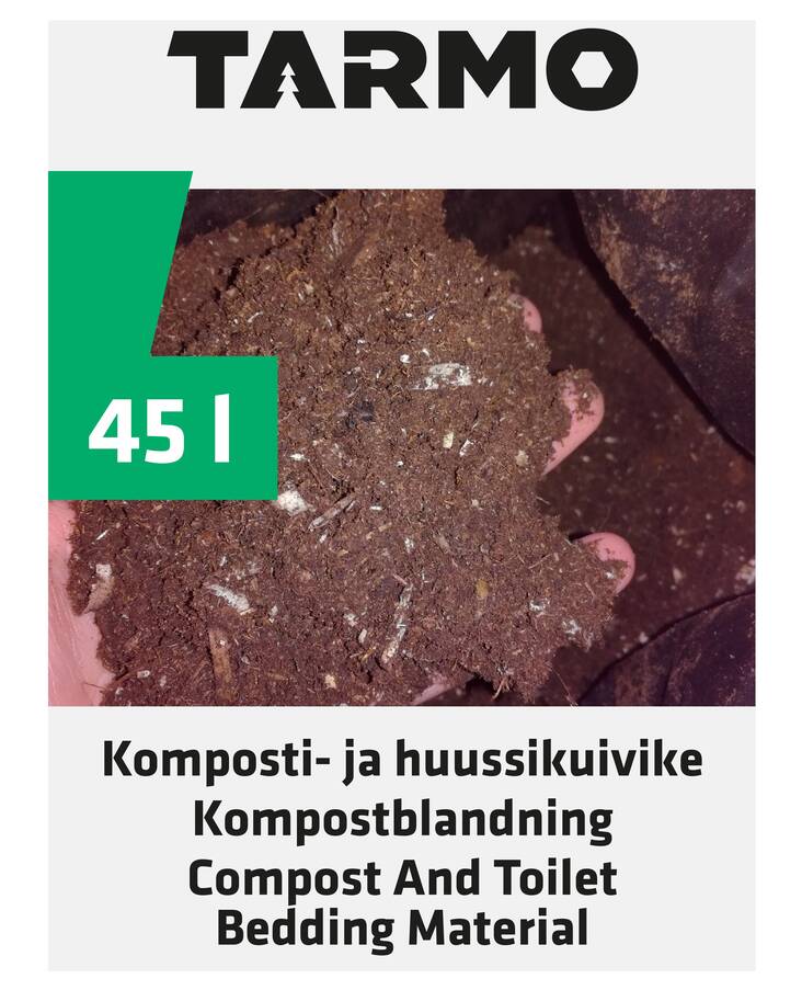 Komposti- ja huussikuivike 45L TARMO - Garden supplies - 158188 - 1