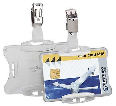 Kongressitasku DURABLE 54x85mm - Conference and name badge holders - 107518 - 1