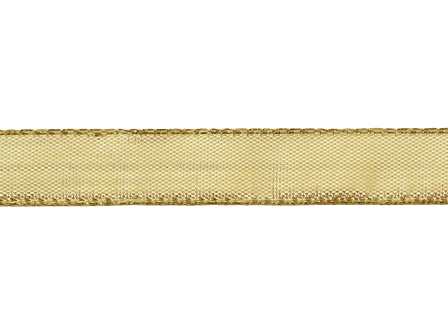 Kultanauha vahv.metallilankareunat 15mm x 20m - Askartelutarvikkeet - 143548 - 1