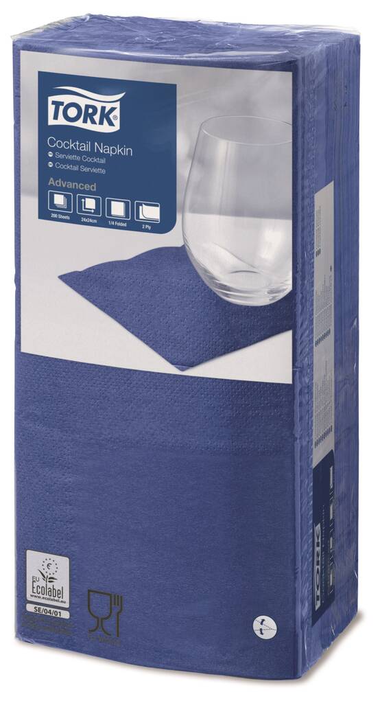 Lautasliina 24x24cm TORK Cocktail - Napkins and paper serviettes - 117178 - 1