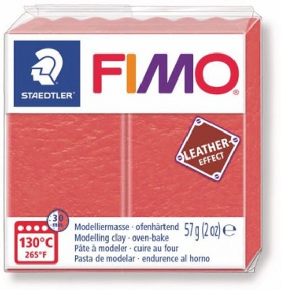 Muovailuvaha nahkaefekti FIMO 57g - Craft supplies - 159858 - 1