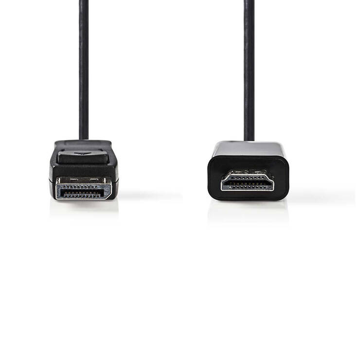 Displayport uros-hdmi uros 2m NEDIS - Kaapelit ja kaapelikourut, jatkojohdot - 139148 - 1