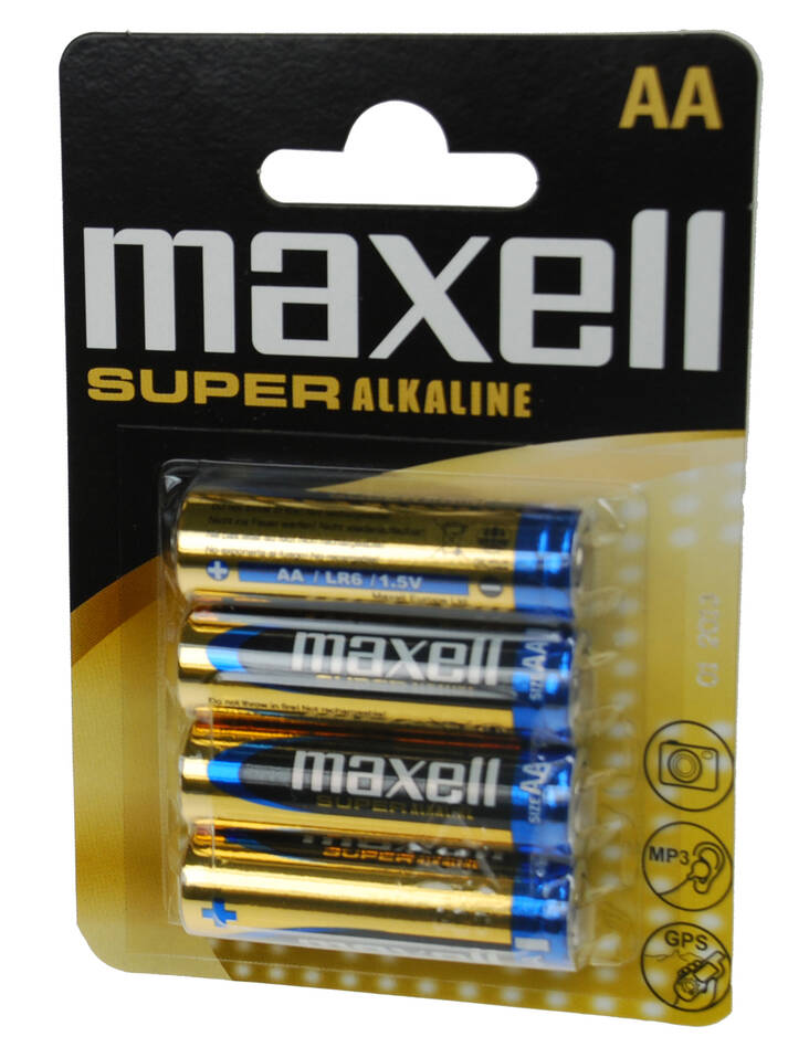 Paristo MAXELL LR6 SuperAlkaline AA - Batteries - 114558 - 1