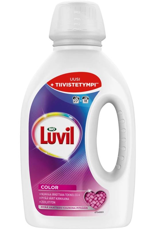 Pyykinpesuneste 920ml BIO LUVIL Color - Tekstiilien puhdistus ja huolto - 157508 - 1