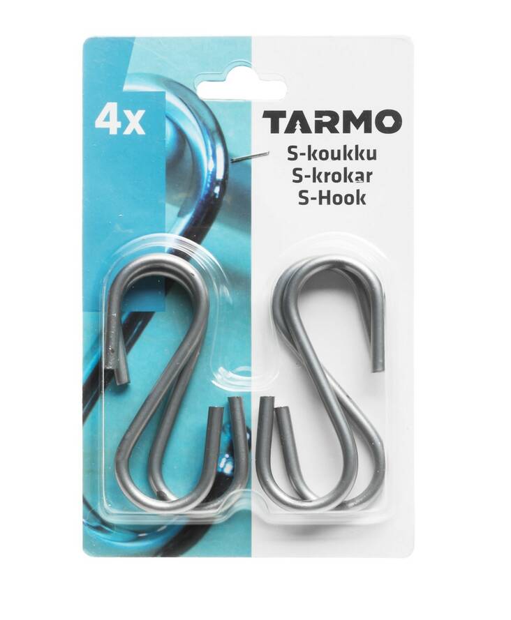 S-koukku 8,5cm TARMO - Puutarhatarvikkeet - 140078 - 1