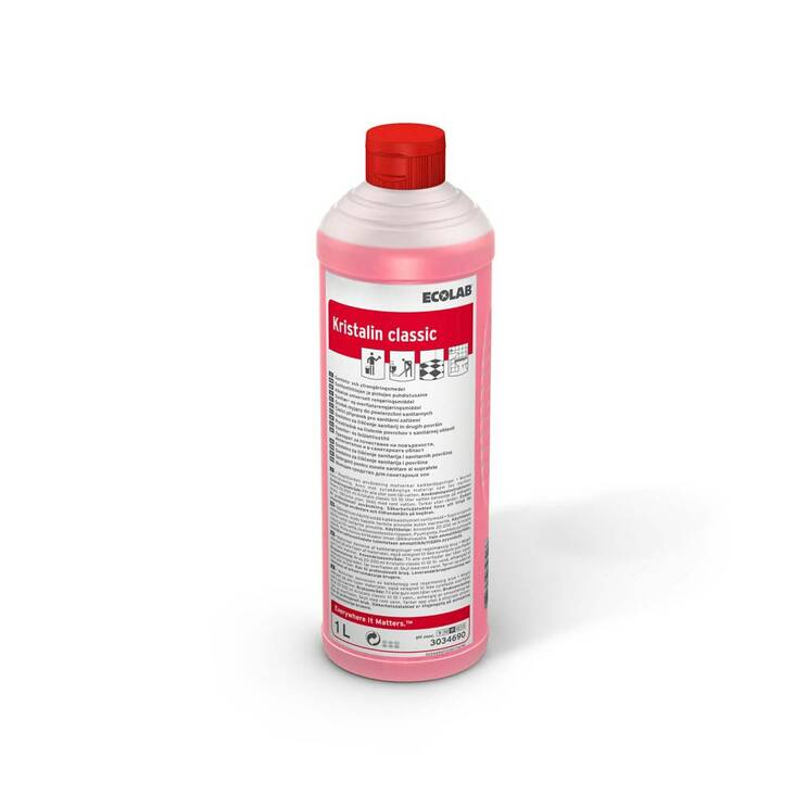 Saniteettipuhdistus 1L Kristalin Classic - Sanitary area cleaning products - 162628 - 1