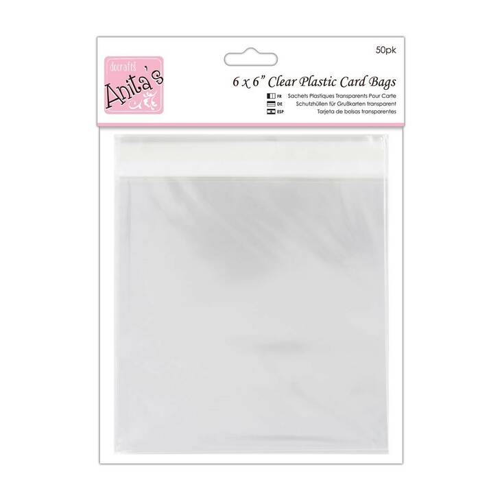 Sellofaanipussi 16,7x16,7cm - Cellophane bags - 155008 - 1