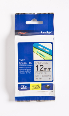 Tarranauha BROTHER 12mmx8m TZe-M931 - Label Tapes Brother - 119868 - 1