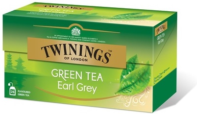 Tee TWININGS Earl Grey vihreä tee - Kahvit, teet ja kaakaot - 129908 - 2