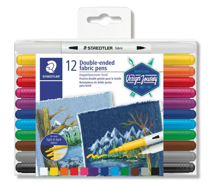 Tekstiilitussi STAEDTLER Fabric Pens - Other Markers and Chalks - 176648 - 1