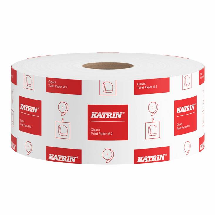 WC-paperi KATRIN Gigant M - Jumbo rolls and dispensers - 156368 - 1