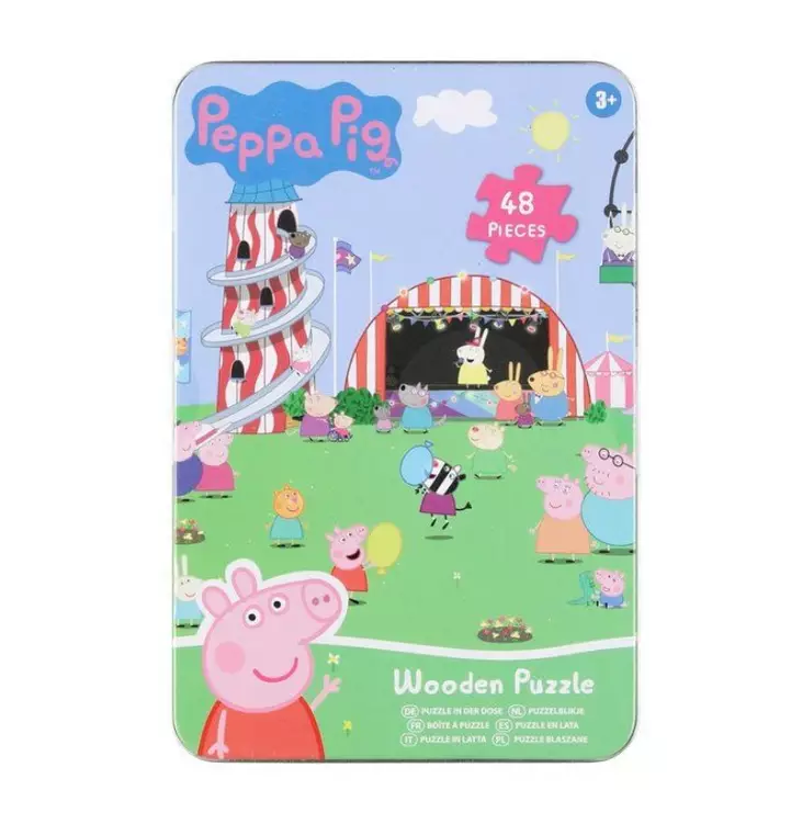 Palapeli puinen 48 palaa Pipsa Possu - Palapelit - 186738 - 1