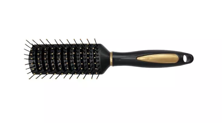 Hiusharja neliskanttinen 24cm - Hiustarvikkeet - 181498 - 1