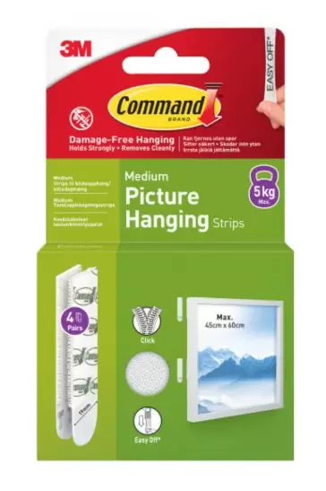 Kiinnityspalat Medium 3M Command - Small supplies - 185808 - 1