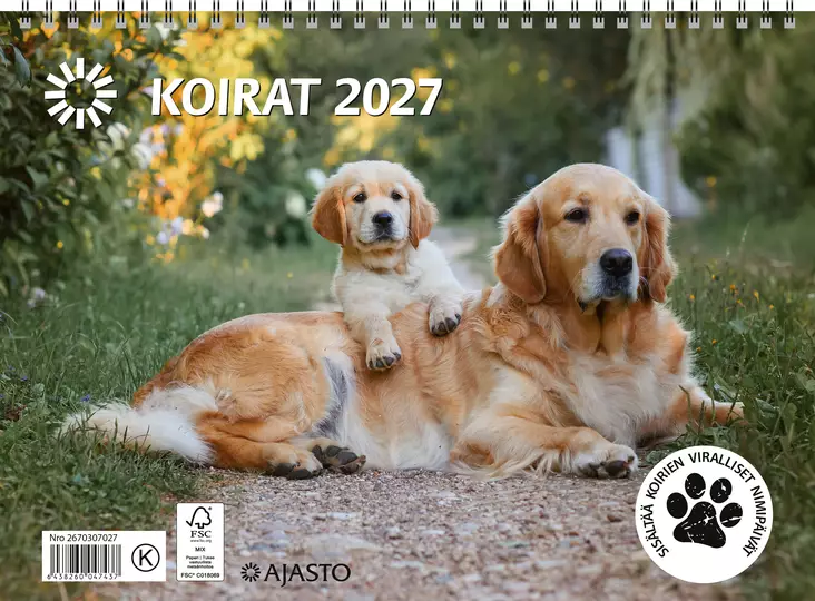 Seinäkalenteri 2027 - Wall calendars - 189458 - 1