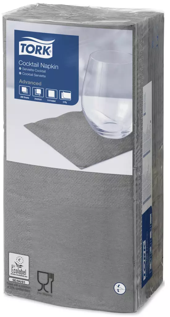Lautasliina 24x24cm TORK Cocktail - Napkins and paper serviettes - 159398 - 1
