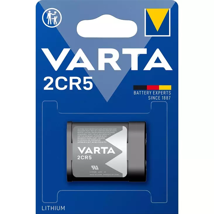 Paristo VARTA 2CR5 6V - Batteries - 127228 - 1