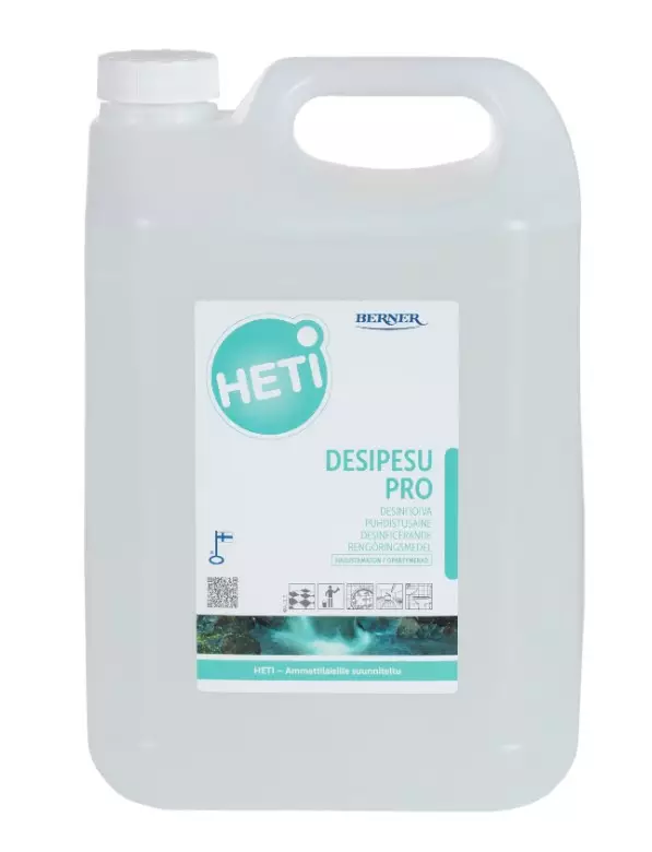 Puhdistusaine 5L HETI Desipesu Pro - Desinfioivat aineet - 176848 - 1