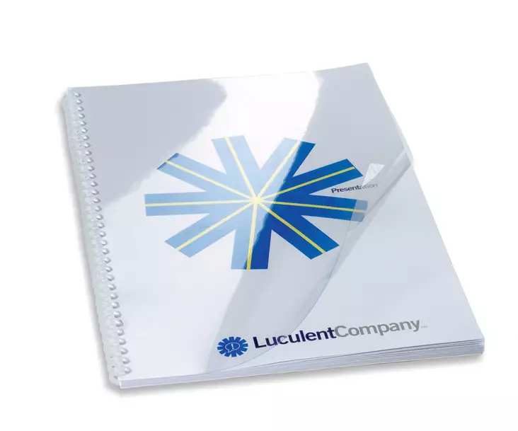 Sidontakansi A4 200mic GBC PVC - Book Binding Covers - 186328 - 1