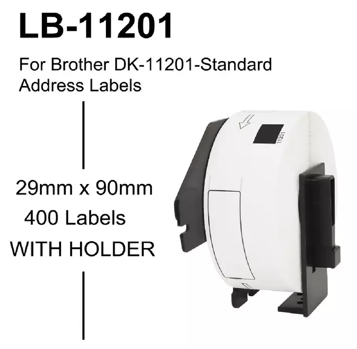 29 x 90mm, paperitarra, 400 tarraa rll - Label and Embossing Tapes Dymo - 187978 - 1