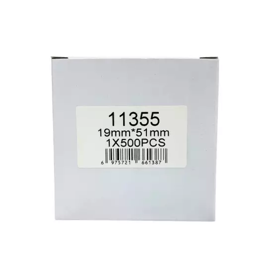 Tarranauha Tarvike DYMO 19 x 51mm 11355 - Tarra- ja kohokirjoitinteipit Dymo - 186428 - 1