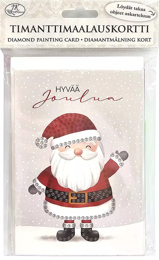 Timanttimaalauskortti Iloinen pukki - Craft supplies - 186308 - 1