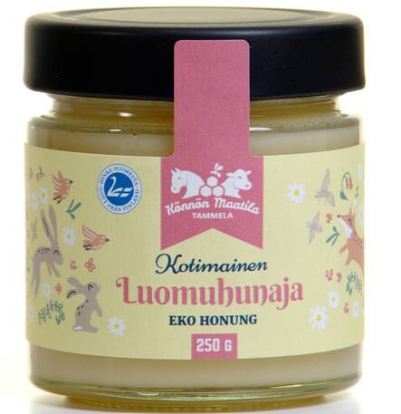 Hunaja Könnön Maatila 250g LUOMU - Sugar and other sweeteners - 157839 - 1
