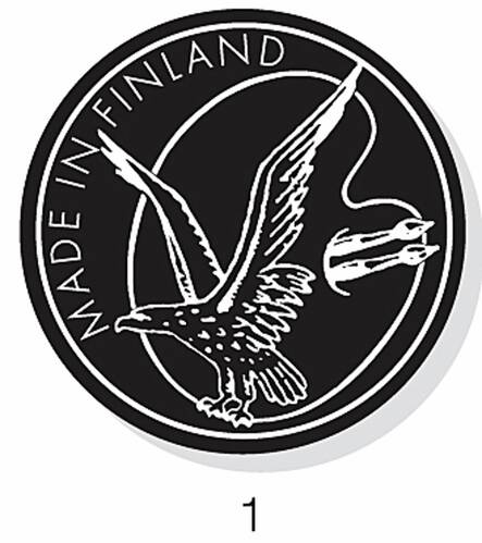 Peitevärinappi nro 01 WENNSTRÖM - Watercolors and brushes - 102679 - 1