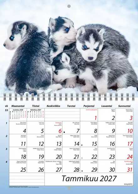 Seinäkalenteri 2027 - Wall calendars - 189449 - 2