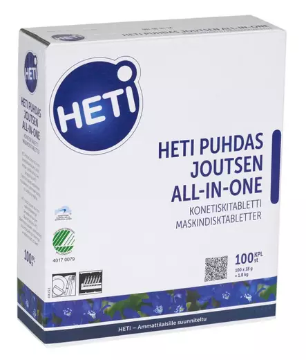 Konetiskitabletti HETI Puhdas Joutsen - Astianpesuaineet ja keittiön puhtaus - 151479 - 1