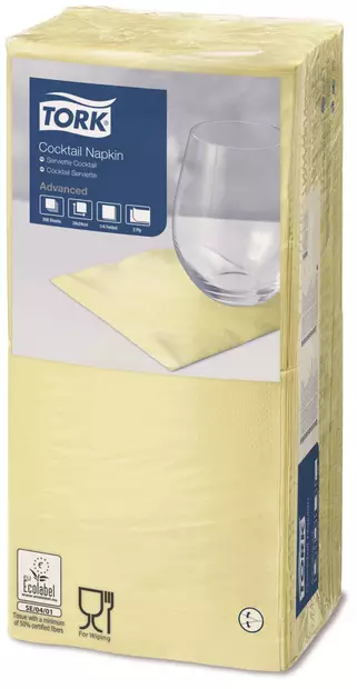 Lautasliina 24x24cm TORK Cocktail - Napkins and paper serviettes - 159399 - 1